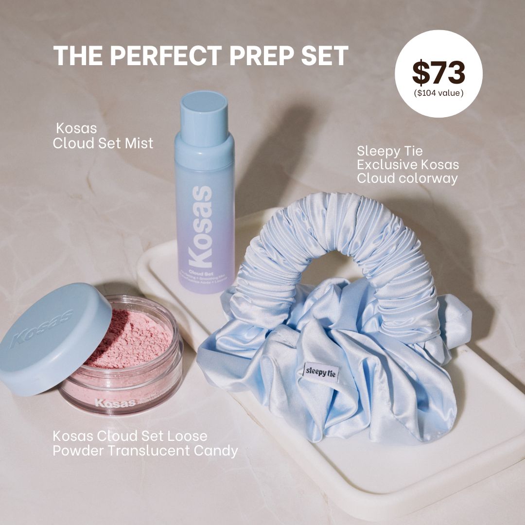 Sleepy Tie x Kosas: The Perfect Prep Set