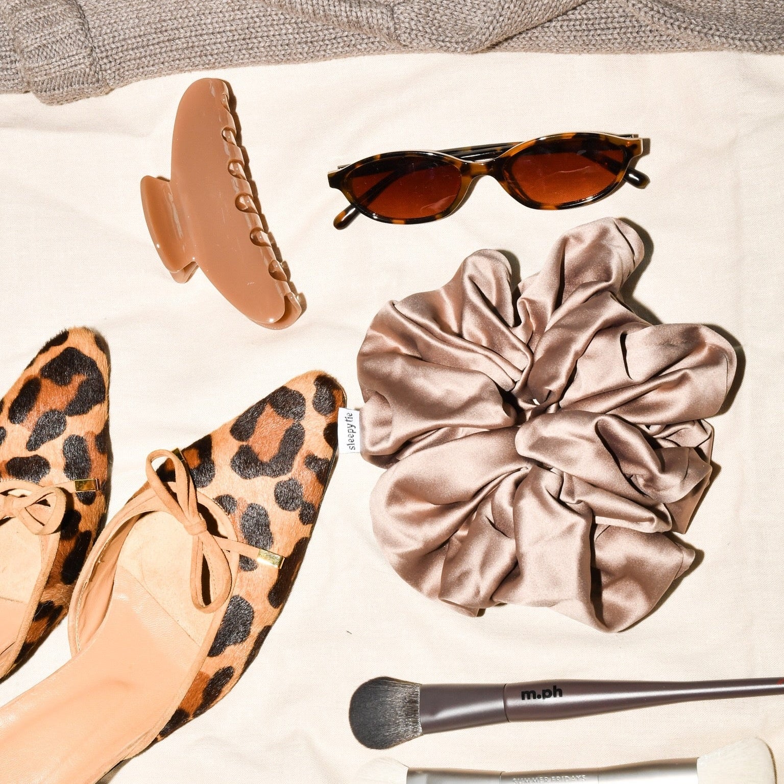 The Oversized Luxe Scrunchie Serene
